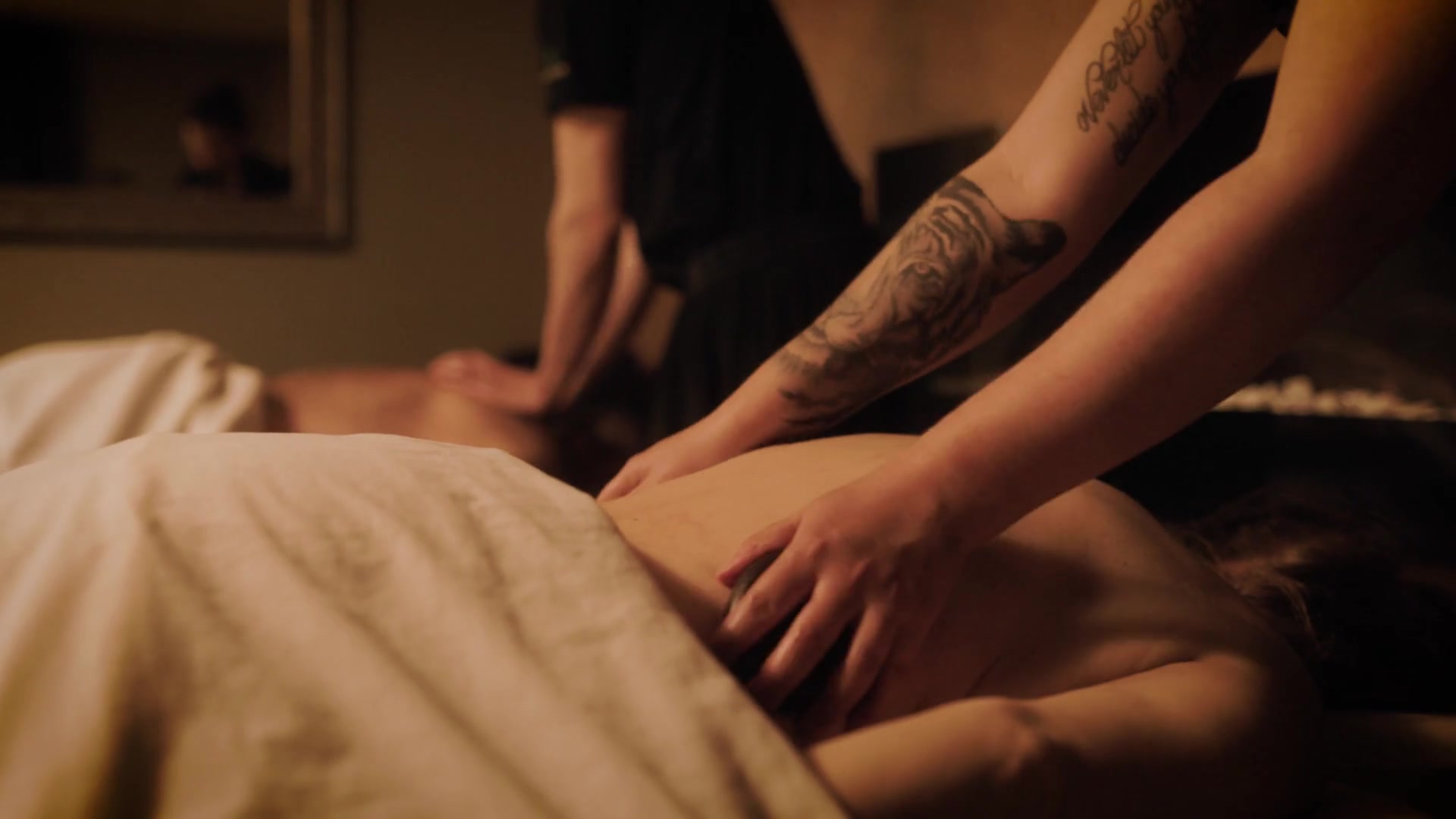 Back massage at Namaste Spa